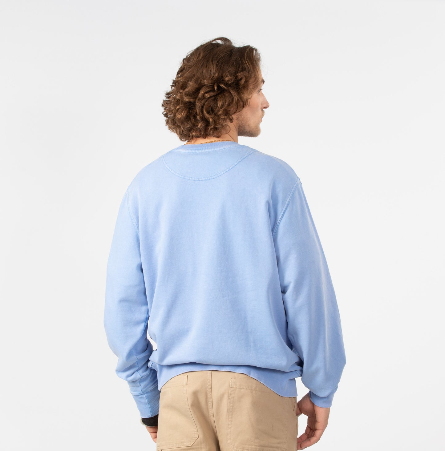 Newport Vintage Sweatshirt Breaker Blue S  L XL Blahdy Blah