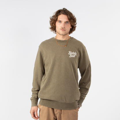 Newport Vintage Sweatshirt Cactus S  L XL Blahdy Blah
