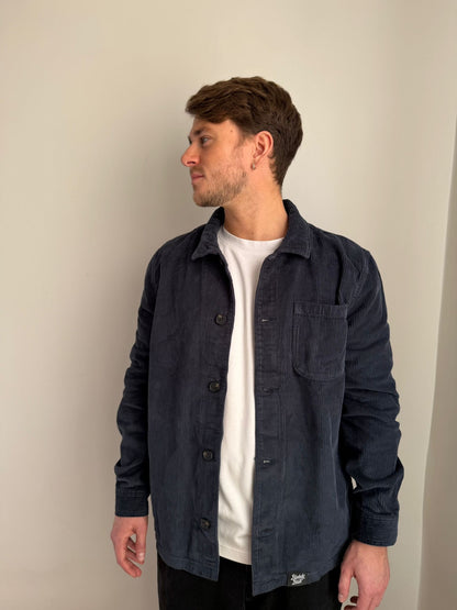 The "Jimmy" Corduroy Navy Shirt